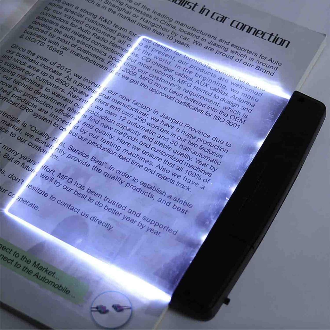 An artificial light book