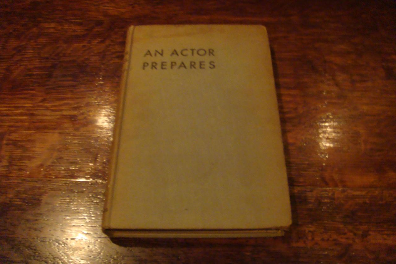 An actor prepares book online