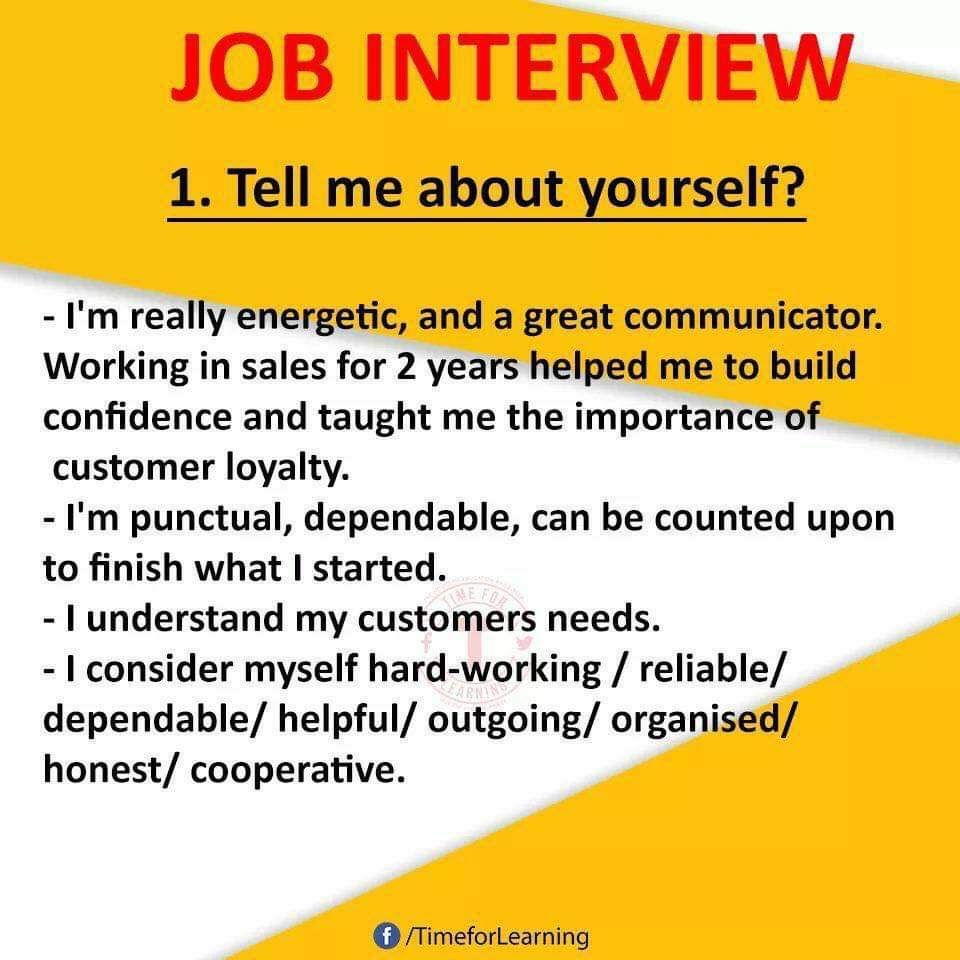 Answers to an interview