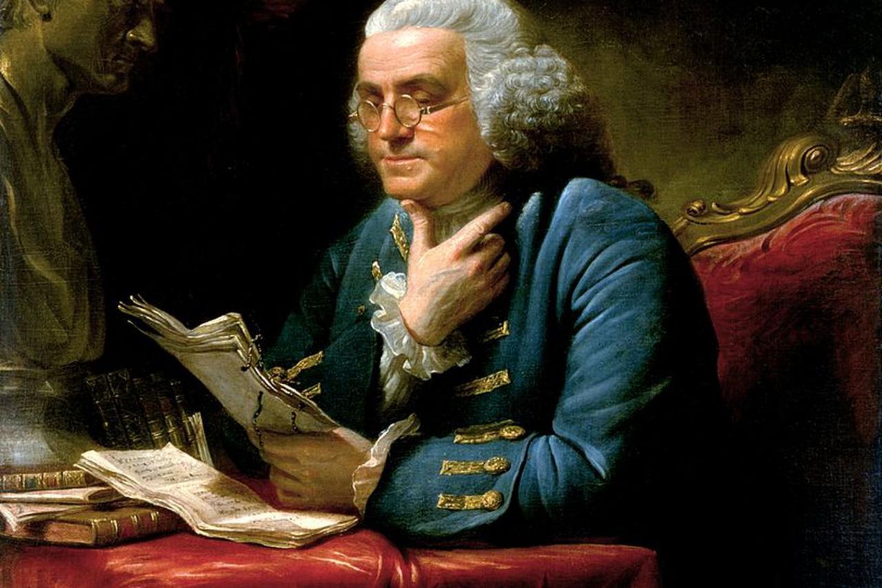 Benjamin franklin once wrote an essay on the possibility of