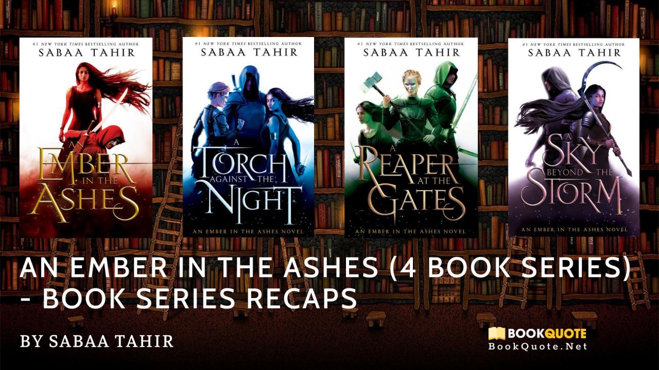 An ember in the ashes books