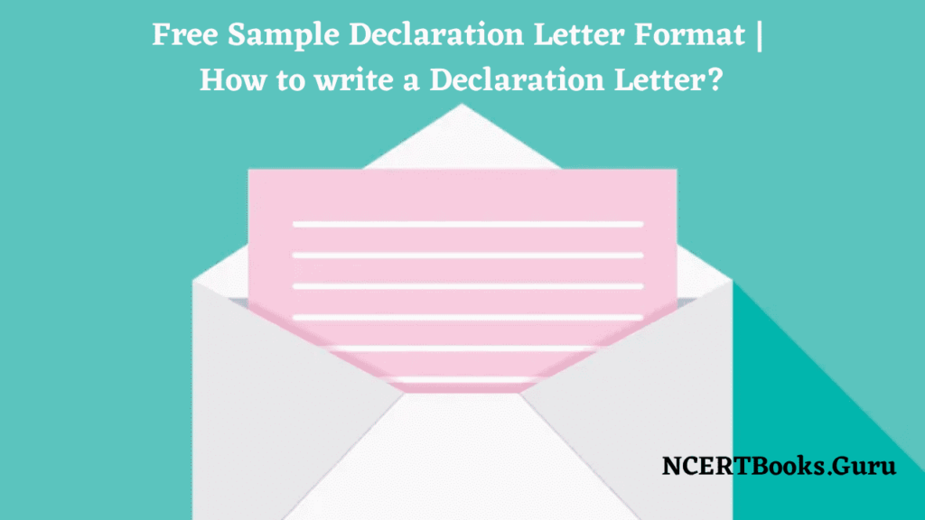 How to write a declaration for an assignment