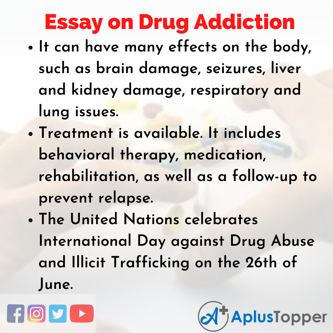 An essay on drug addiction