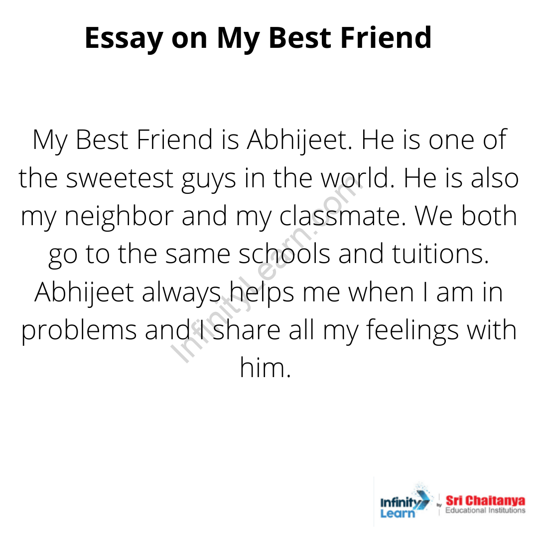 An essay on best friend