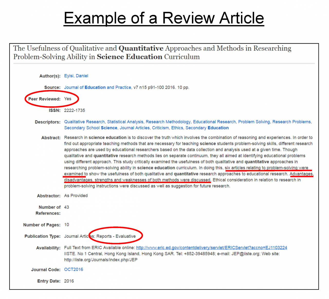 How to write a critical review of an article sample