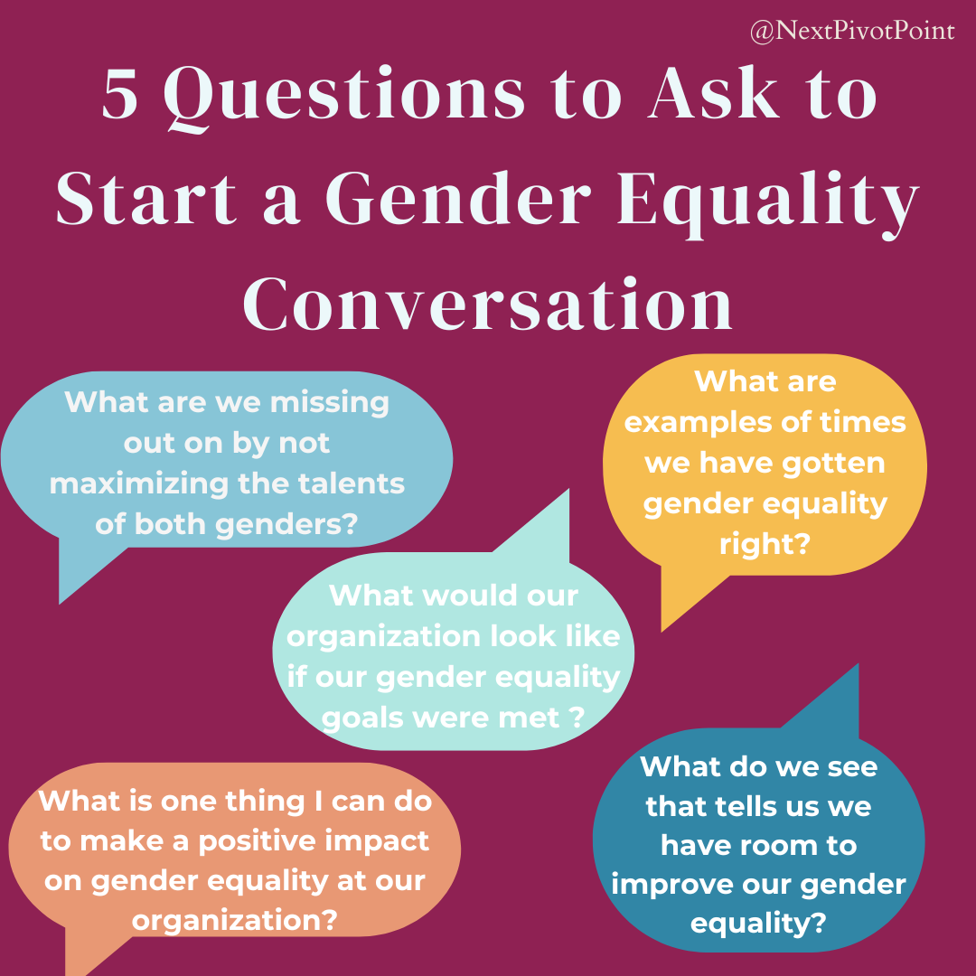 Gender questions for an interview