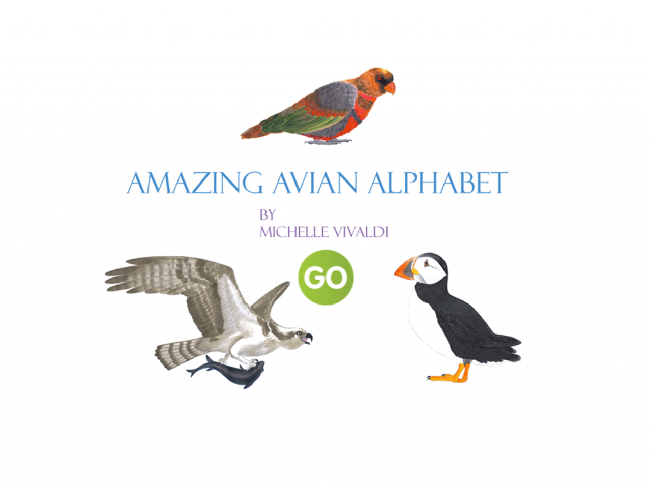 An avian alphabet book