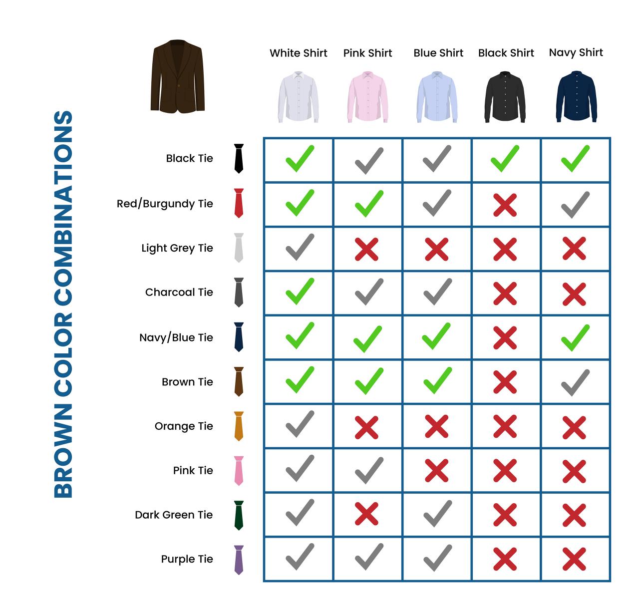 Best shirt and tie combinations for an interview