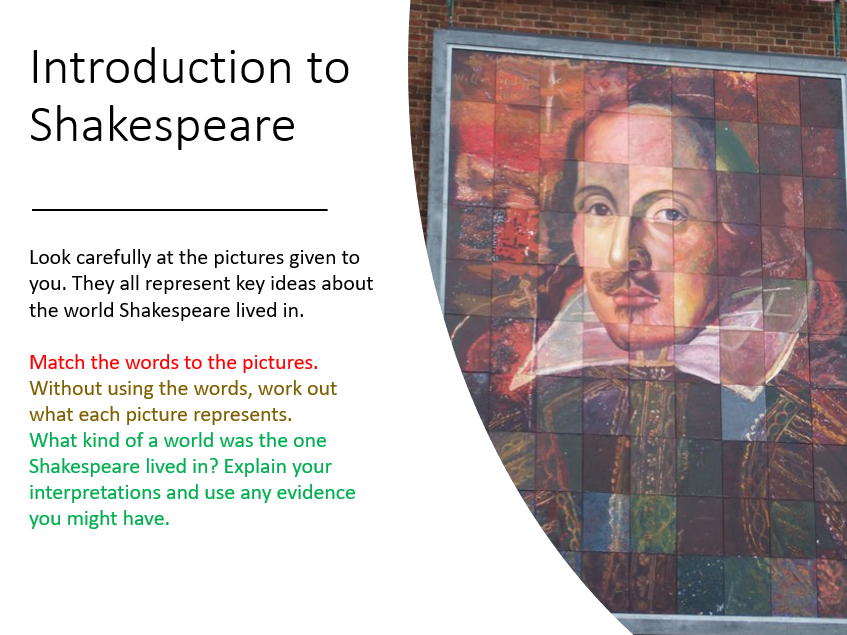 An interview with shakespeare study guide