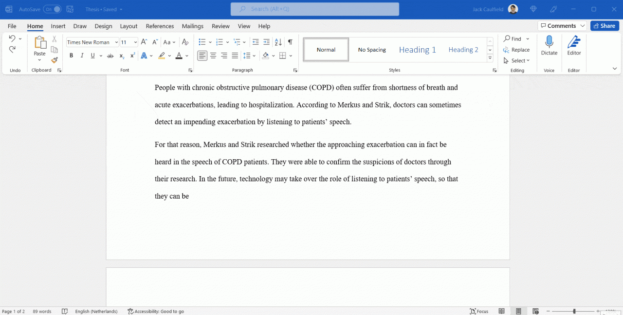 How do you write a footnote for an essay
