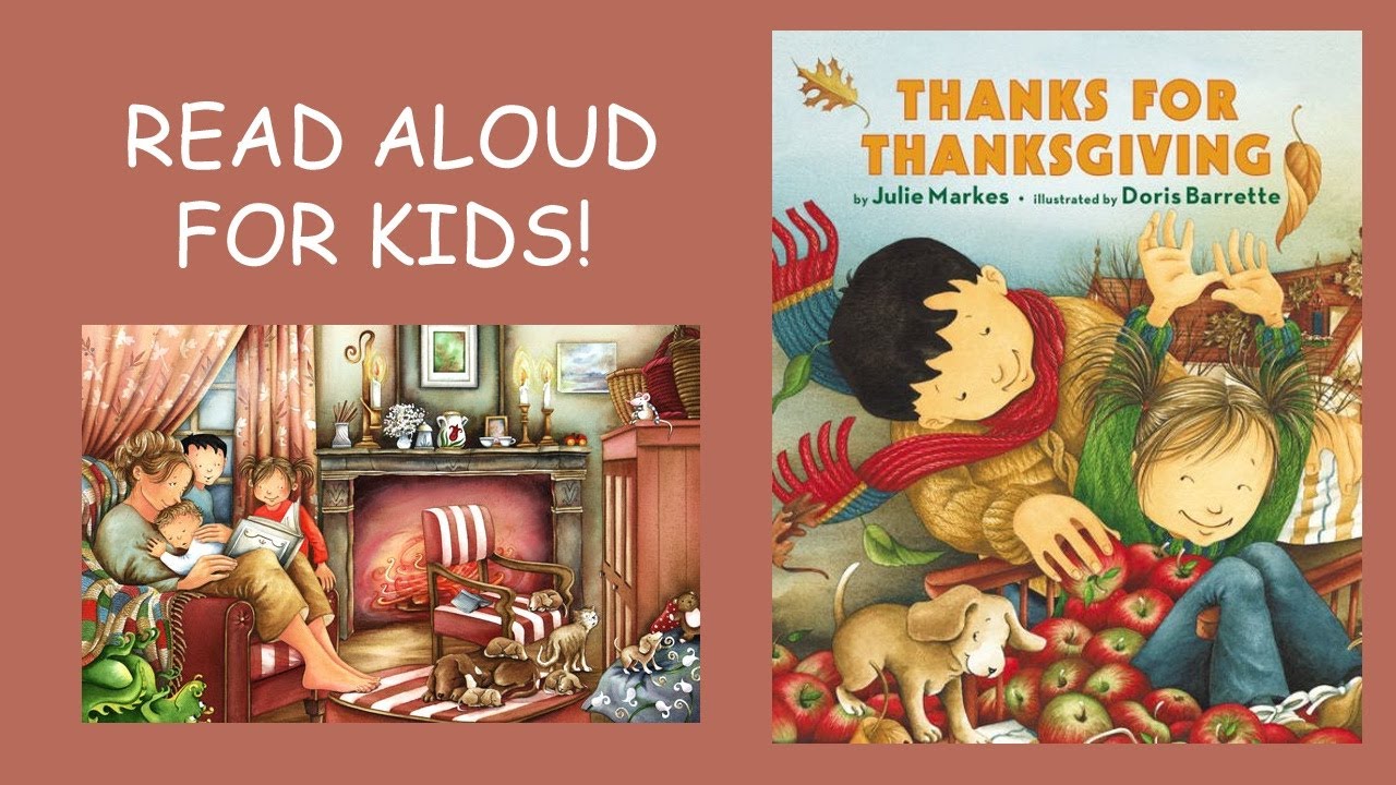 An awesome book of thanks read aloud