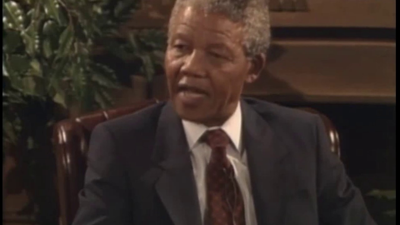 An interview with nelson mandela
