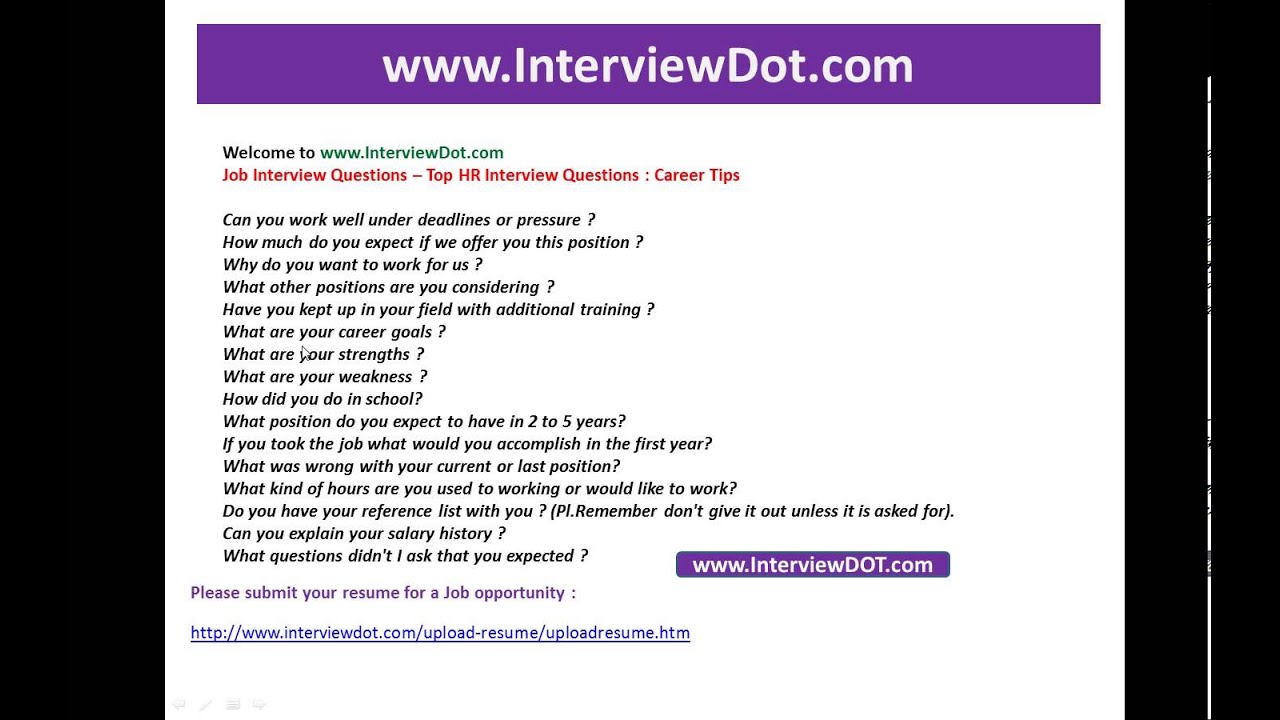 Best questions to ask in an hr interview