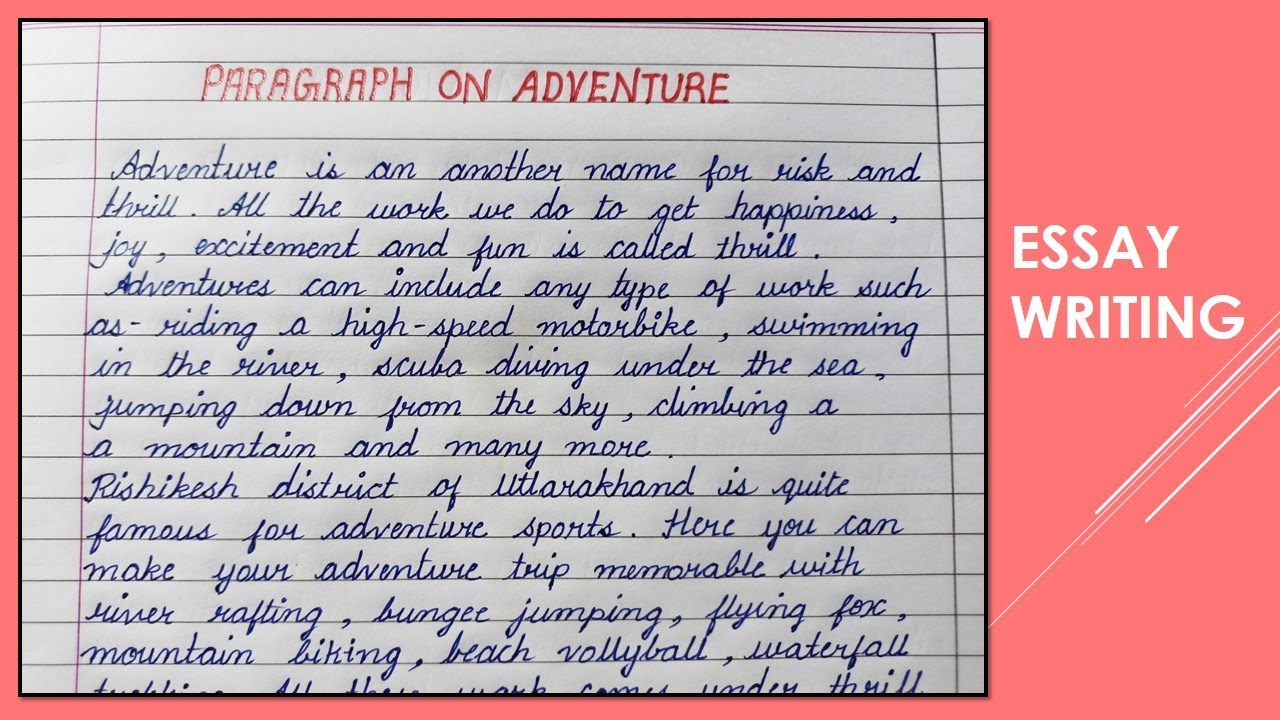 An adventure trip with my friends essay
