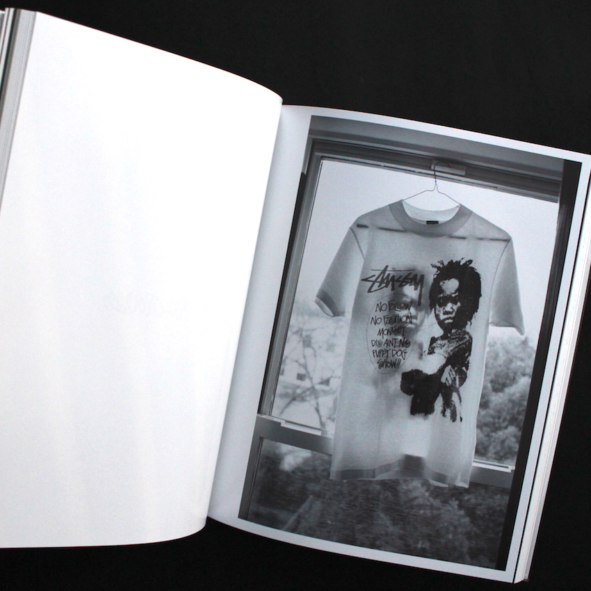An idea book about t shirts stussy