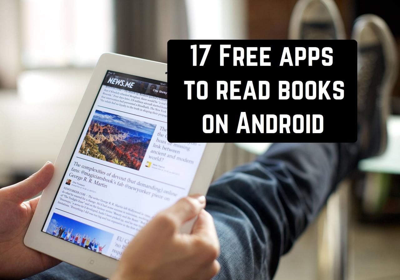 An app that lets you read books for free